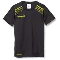 uhlsport Men Goal Training T-Shirt – BlackLimon Yellow