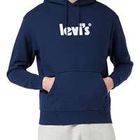 Levi’s Men’s Relaxed Graphic PO Poster Hoodie Dress Sweatshirt
