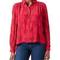 Tommy Hilfiger Women’s VIS Crepe Floral Blouse LS Shirt