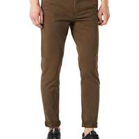 BOSS Mens Schino-Taber-1 D Tapered-fit Chinos in Overdyed Stretch-Cotton Satin Green