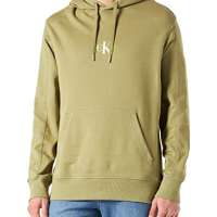 Calvin Klein Jeans Men’s Monogram Logo Hoodie Hooded Sweatshirt