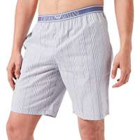 Emporio Armani Underwear Men’s Bermuda Yarn Dyed Woven Pyjama