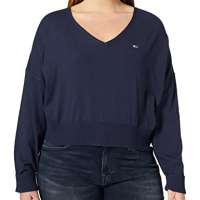 Tommy Jeans Women’s TJW RlXD V-Neck Sweater
