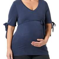 MAMALICIOUS Women’s Mlmie Ss Jersey Top Maternity Vest