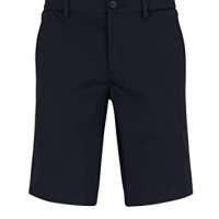 BOSS Mens S Liem2 Slim-fit Shorts in an Organic-Cotton Blend Blue