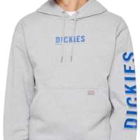 Dickies Men’s Graphic DWR Pullover Fleece Sweater