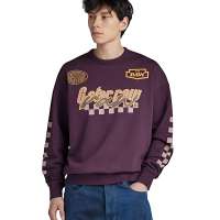 G-STAR RAW Men’s Moto Sport Graphic Loose Sweater