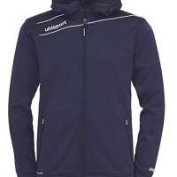 uhlsport Men Stream 3.0 Hooded Jacket – MarineWhite