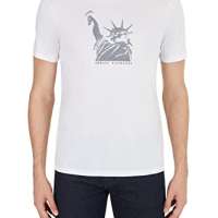 Armani Exchange Men’s Statue of Liberty tee T-Shirt