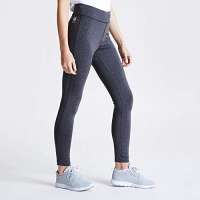 Dare2b Womens Influencial Mid Waist Leggings with Moisture Wicking for Extra Comfort and Quick Drying – Ideal for Workout
