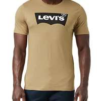 Levi’s Men’s Graphic Crewneck Tee T-Shirt Batwing – Petrified Oak 0 XS