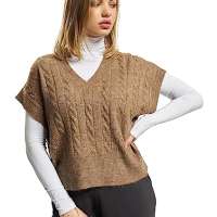 ONLY Women’s Onlmelody Vest KNT Noos Sweater