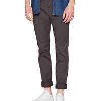 Tommy Hilfiger – Men’s Core Denton Straight Chino – Straight Fit – Tommy Hilfiger Menswear – Grey Trousers Mens – Tommy Hilfiger for Men – Grey – Size 32 32