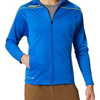 Uhlsport Stream 22 Track Hood Jacket Men’s Jacket – AzureLime Yellow