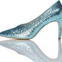 find. Women’s Court Shoe with Glitter