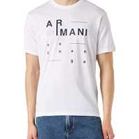 Armani Exchange Men’s Letter Logo tee T-Shirt