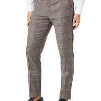 SELETED HOMME SLHSLIM-Neil Brown Blue Check TRS B NOOS Pants,